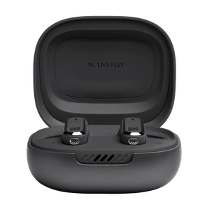 JBL Live Flex - Black - True wireless Noise Cancelling earbuds - Detailshot 1